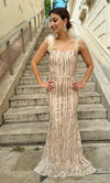 Aranyló maxi // Gold Ruha