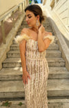 Aranyló maxi // Gold Ruha