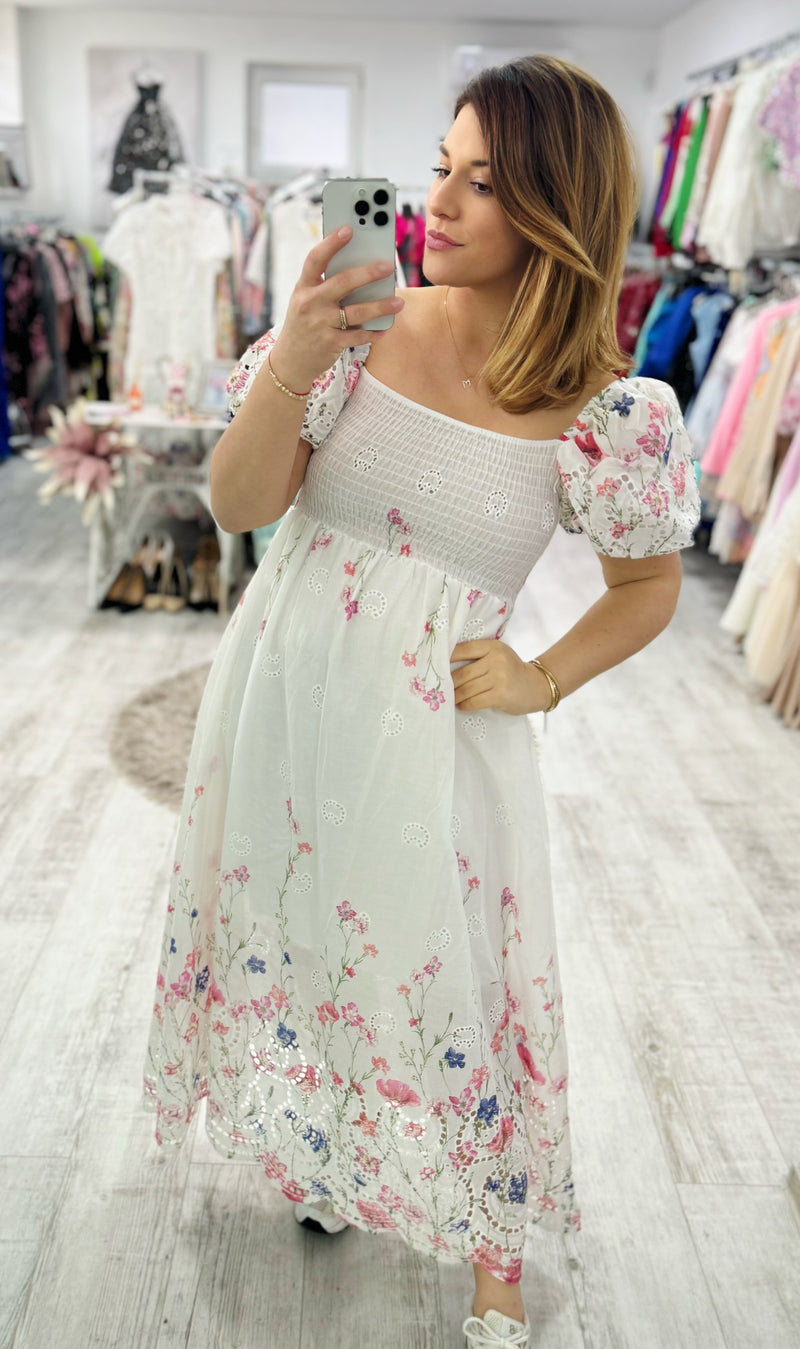Élénk színek // Positano ruha maxi