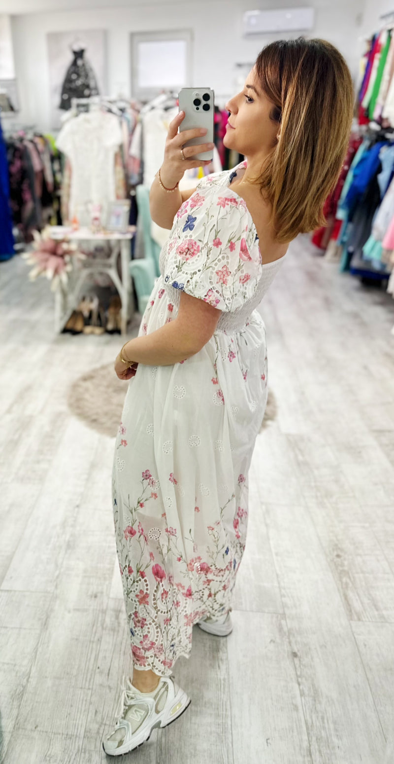 Élénk színek // Positano ruha maxi