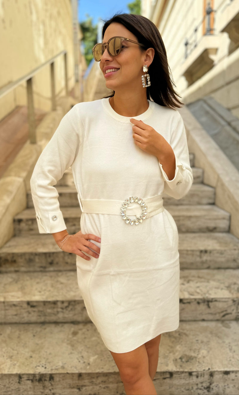 Elegáns pamut pulcsi ruha // Samantha Ruha