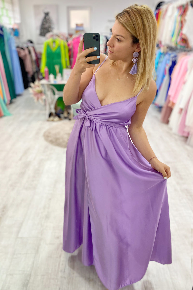 Szatén maxi // Firenze Ruha