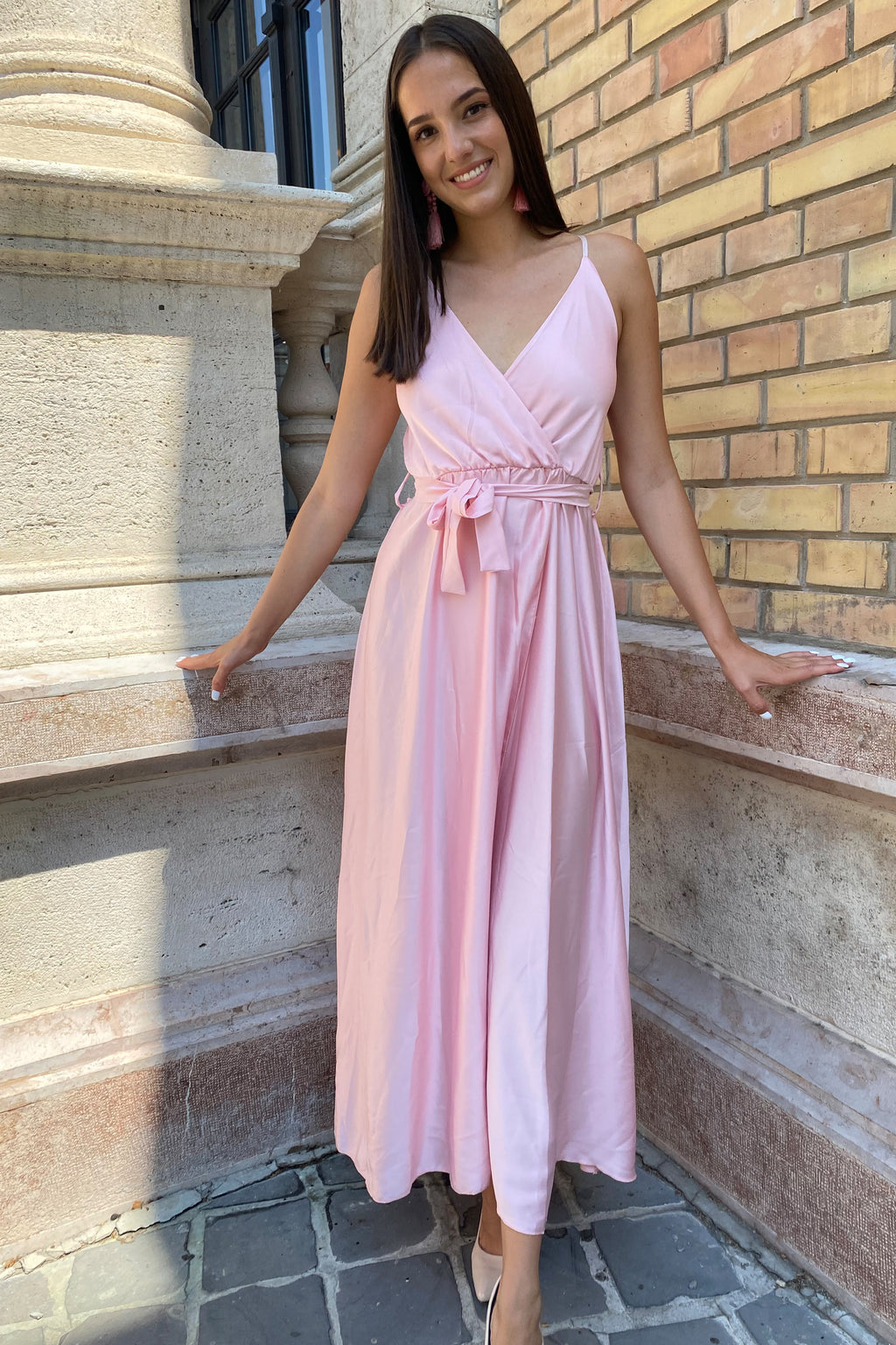 Szatén maxi // Firenze Ruha